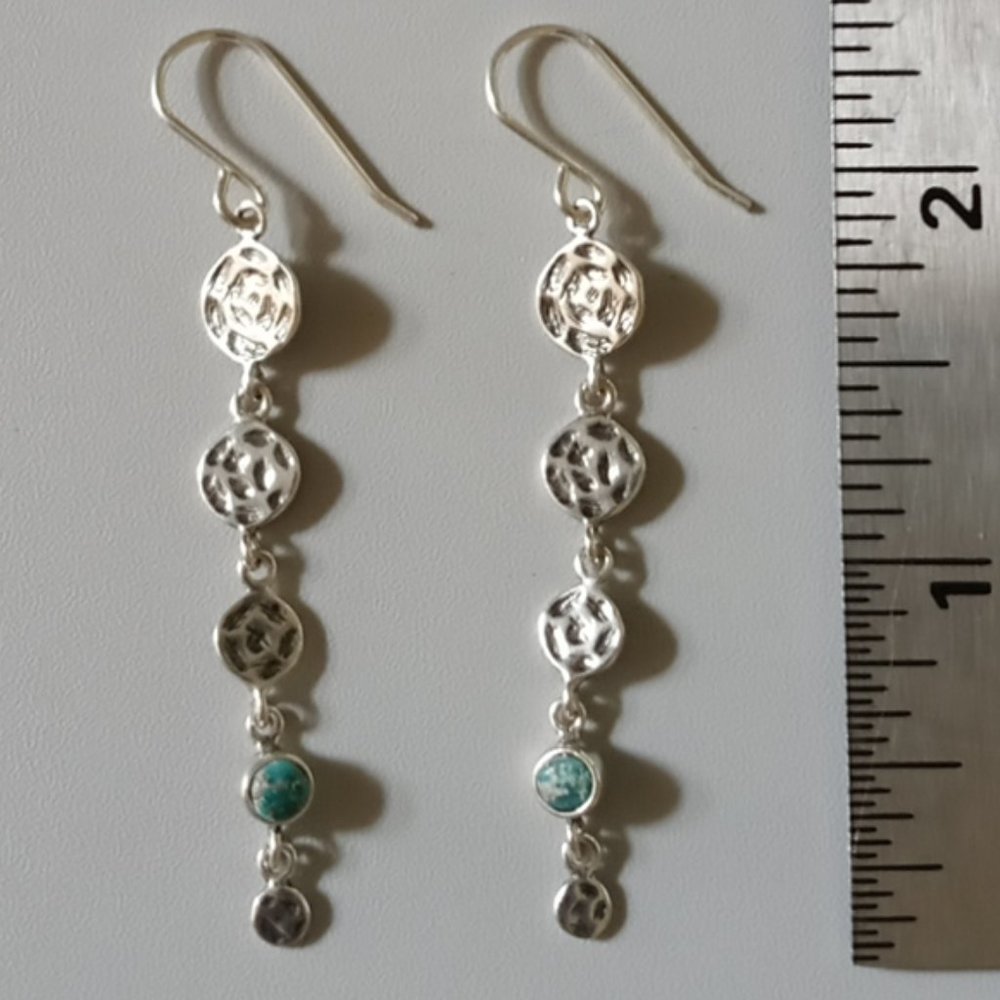 Grace and Heart Sterling Silver Earrings